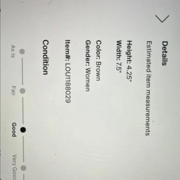 Louis Vuitton Brown Monogram Clutch - Picture 6 of 7